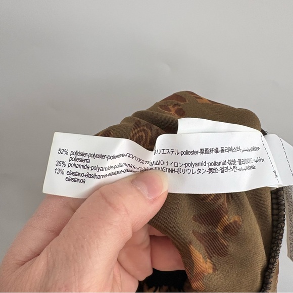 NWT Zara Semi Sheer Velvet Wrap Button Up Top - Picture 6 of 7